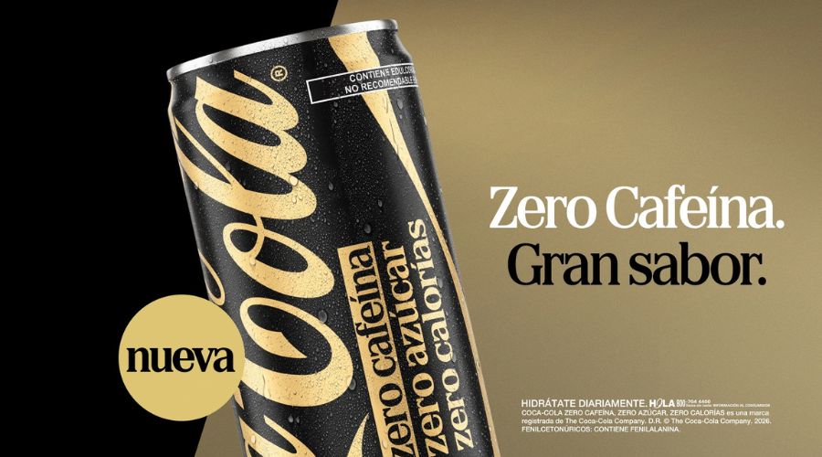 Coca-Cola Zero sin Cafeína