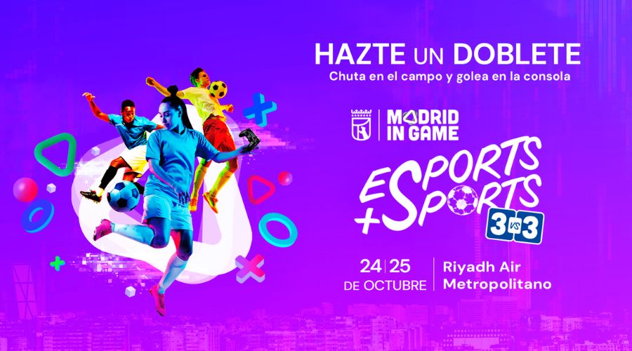 Madrid in Game organiza la competición Esports + Sports 2026