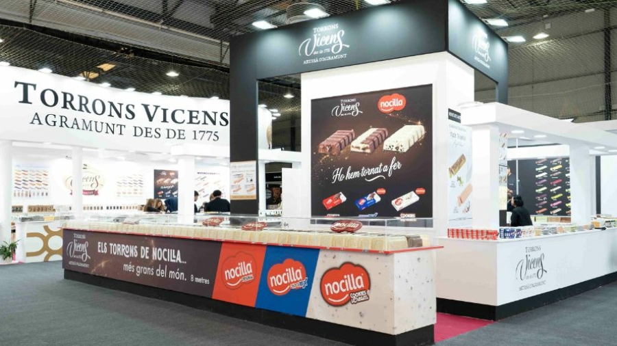 Stand de Torrons Vicens y Nocilla