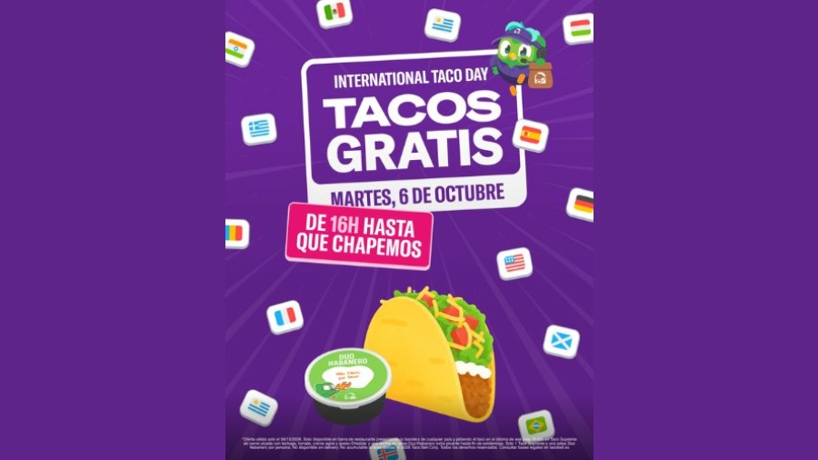 Taco Bell celebra el Día Internacional del Taco 2026